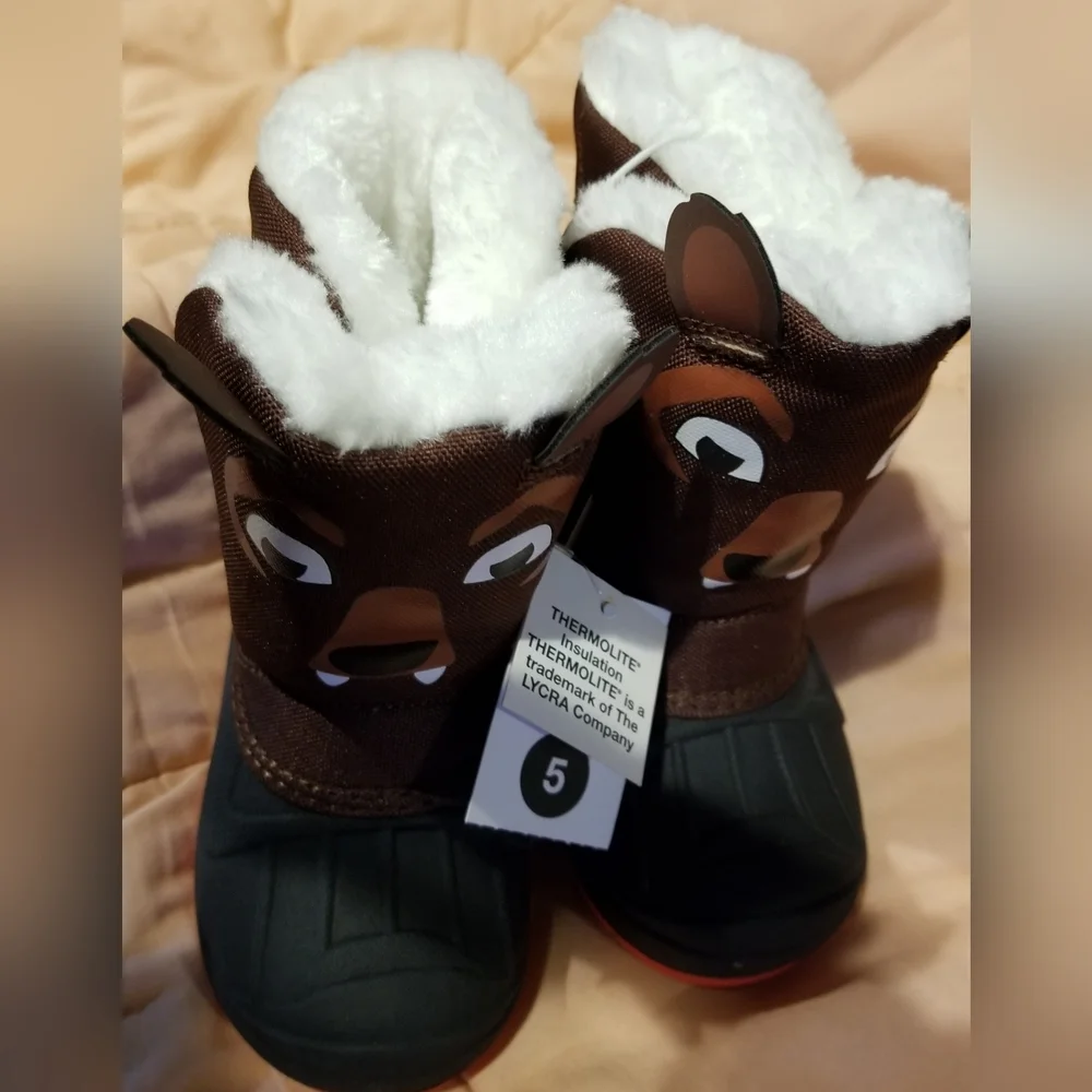 Hurley Bear Winter Boots - Brown